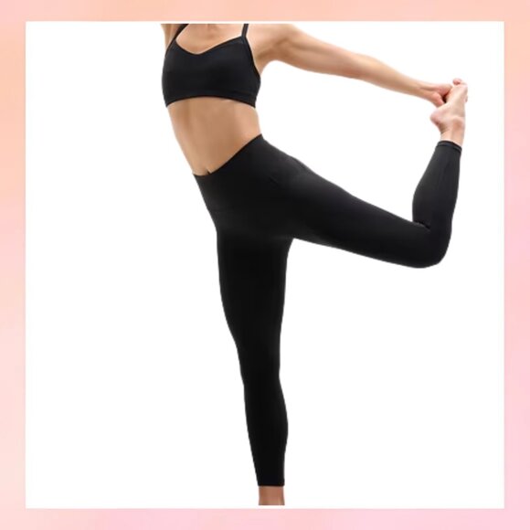 Athleta Velocity Stash Pocket Crop Tight Leggings Size - Picture 1 of 5